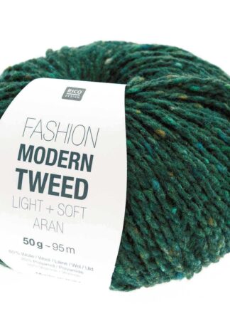 Fashion Modern Tweed aran | Farbe 014 Grün