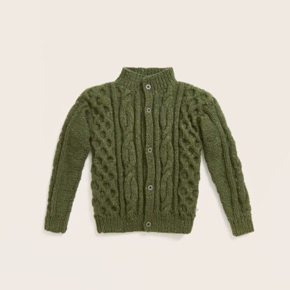 Fashion Modern Tweed aran | Farbe 018 Oliv – Bild 5