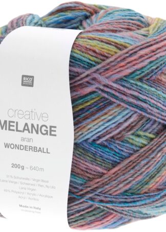 Creative Melange aran Wonderball | Farbe 027 Skies