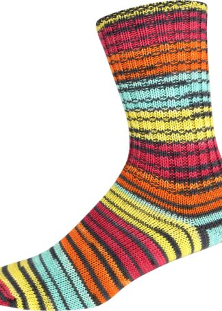 SUPERSOCKE 6-FACH SORT.379 SILK-COLOR  | Farbe 3124