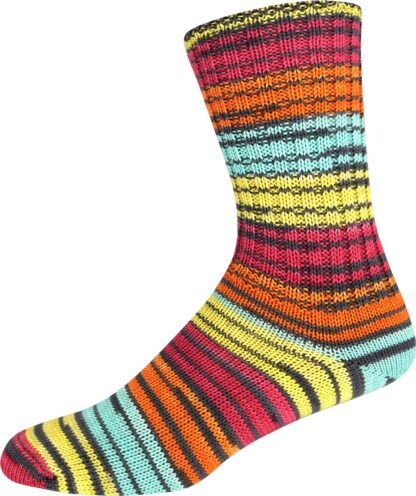SUPERSOCKE 6-FACH SORT.379 SILK-COLOR  | Farbe 3124