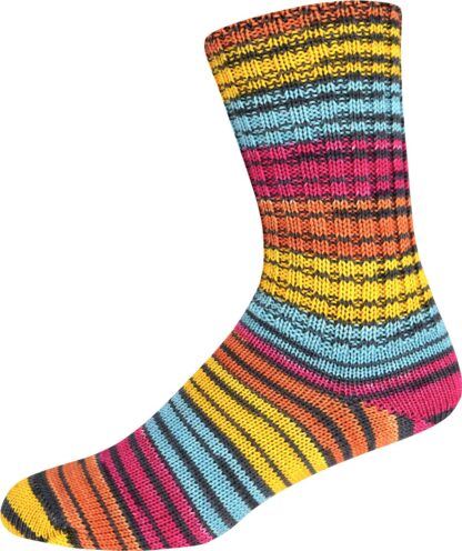 SUPERSOCKE 6-FACH SORT.379 SILK-COLOR  | Farbe 3126