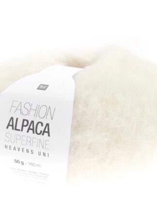Fashion Alpaca Superfine Heavens Uni | Farbe 001 Creme