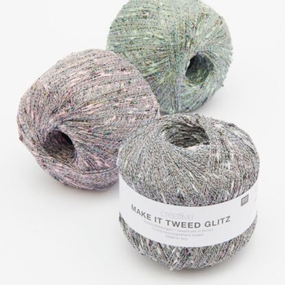 Creative make It Tweed Glitz | Farbe 001 Natur – Bild 3