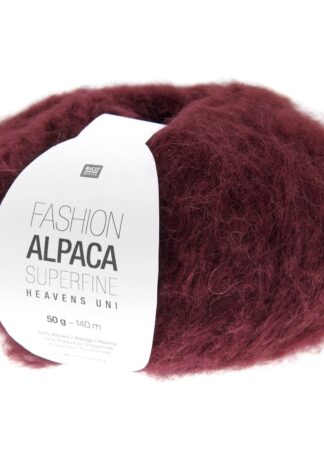 Fashion Alpaca Superfine Heavens Uni | Farbe 004 Bordeaux