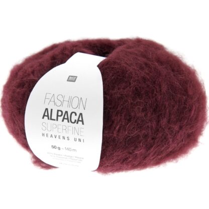 Fashion Alpaca Superfine Heavens Uni | Farbe 004 Bordeaux