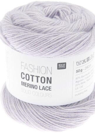Fashion Cotton Merino Lace Solid Colours | Farbe 004 Flieder