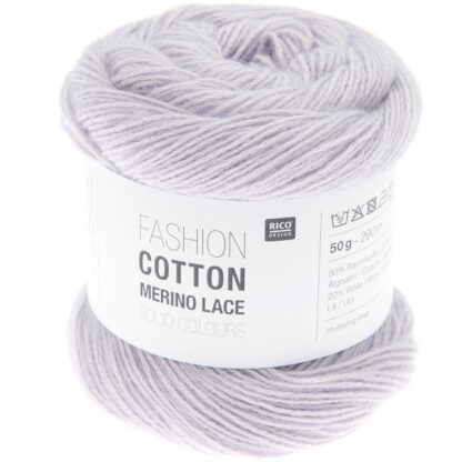 Fashion Cotton Merino Lace Solid Colours | Farbe 004 Flieder