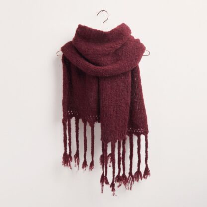 Fashion Alpaca Superfine Heavens Uni | Farbe 004 Bordeaux – Bild 3
