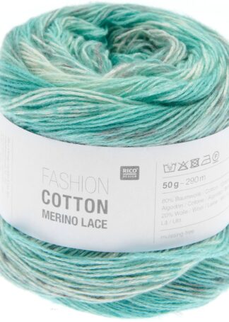 Fashion Cotton Merino Lace | Farbe 006 Aqua