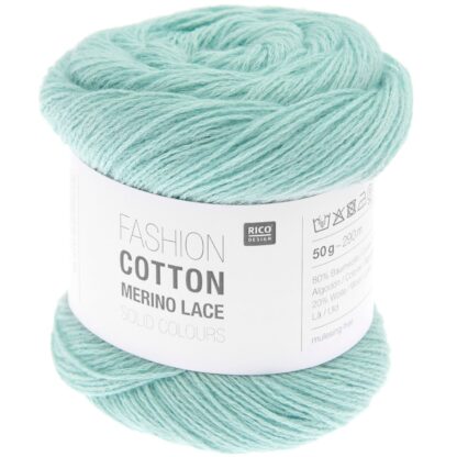 Fashion Cotton Merino Lace Solid Colours | Farbe 006 Petrol