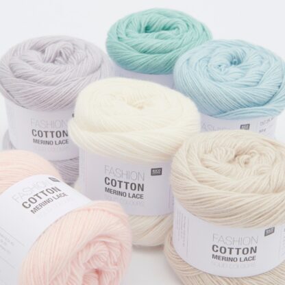 Fashion Cotton Merino Lace Solid Colours | Farbe 006 Petrol – Bild 4