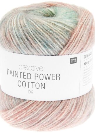 Creative Painted Power Cotton dk | Farbe 008 Earthy Rainbow