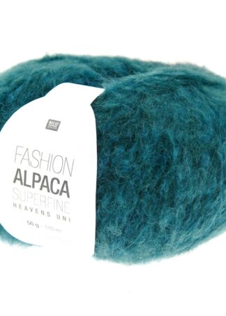 Fashion Alpaca Superfine Heavens Uni | Farbe 008 Petrol