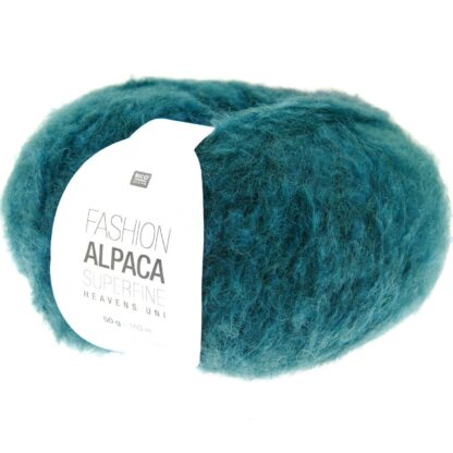 Fashion Alpaca Superfine Heavens Uni | Farbe 008 Petrol