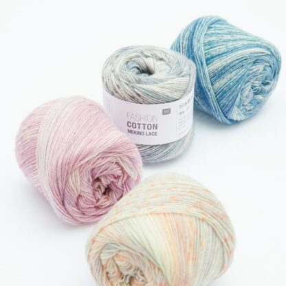 Fashion Cotton Merino Lace | Farbe 001 Pebbles – Bild 9