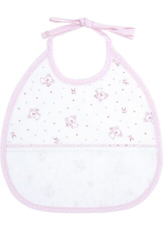 Lätzchen 3 Monate zum Besticken Koalamotiv | RS2662_ROSE