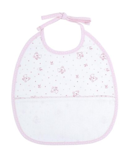 Lätzchen 6 Monate zum Besticken Koalamotiv | RS2664_ROSE