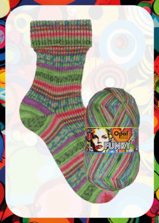 Opal Funky: singende Ballerinaschlappen  | Farbe 11581