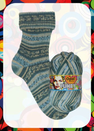 Opal Funky: Siebenmeilenstiefel  | Farbe 11586